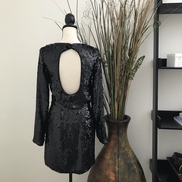 Rachel Zoe Sequin Selita Backless Dress - Picture 2 of 5